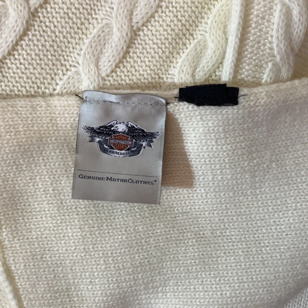 EUC‎ Harley Davidson cream Scarf BOGO